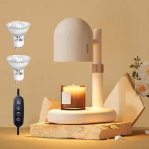 Candle Warmer Lamp with Timer & Dimmer