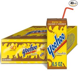 Yoo-hoo Chocolate Flavored Drink, 6.5 fl oz Boxes 40 Pack