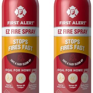 First Alert EZ Fire Spray, Extinguishing Aerosol Spray